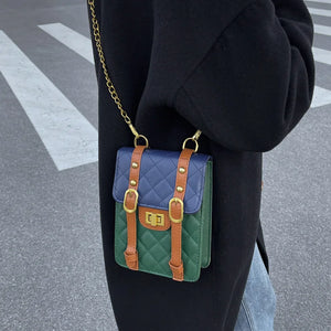 French Hit Rhombus Chain Small Square Bag All-match Messenger Bags