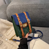 French Hit Rhombus Chain Small Square Bag All-match Messenger Bags