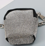 French Rhinestone Waist Bag Crystal Fanny Pack Women