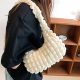 French Pleated Cloud Bag Birthday Gift
