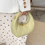 French Half Moon Shoulder Bag for Women Summer Clutch Purse