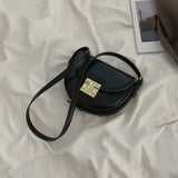 French Small Bag Female Saddle Messenger Bag