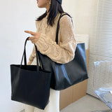 French Texture Large-Capacity Tote Bag All-Match Shoulder Big