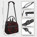Cooler Bag Baphomet Goat Head Print Portable Thermal Lunch Bag For Women