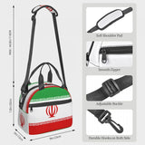 Iran Flag Cooler Bag Portable Thermal Lunch Box Tote Food Bag