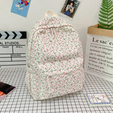 Pastoral Style Women Backpack Cartoon Mochila for Girls Boys Travel Rucksack