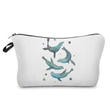 Sea Series Women Bag Large Capacity Cosmetic Bags Organizer