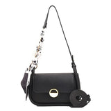 Summer Women Shoulder Messenger Bag Small Square Ribbon Bag