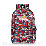 FNF Backpack Music Rhythm Game Print School Bag