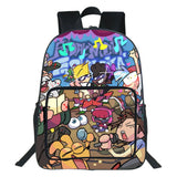 Friday Night Funkin Backpack Teen School Bag 19 Inches Rucksack Unisex Bag