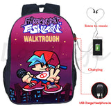 Teenager USB School Backpack for Boys Girls