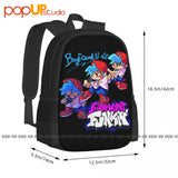 Friday Night Funkin Boyfriend Backpack Softback Shopping Bag