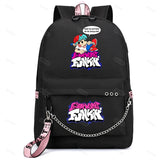 Friday Night Funkin Usb Charging Backpacks Mochila Backpacks