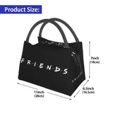 Funny Quote Insulated Lunch Bag TV Show, Work Travel Meal Food Container