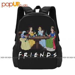 Girls Drinking Shirts Princess Party Backpack Large Capacity