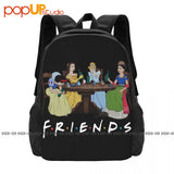 Girls Drinking Shirts Princess Party Backpack Large Capacity