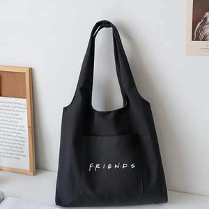 Canvas Vest Bag Women Casual Shopping Shoulder Bag