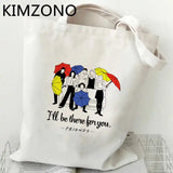 TV Show Recycle Bag Shopper Jute String Bolsa Sacolas