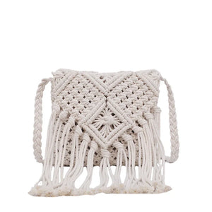 Boho Fringe Tassel Crossbody Bag for Women