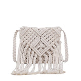 Boho Fringe Tassel Crossbody Bag for Women