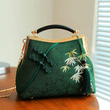 Vintage Tassel Bag Shell Lock Crossbody Chain Handbag Women's Purses