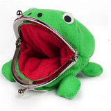 Frog Plush Coin Purse Bag Cartoon Women Wallet for Kids