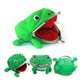 Frog Plush Coin Purse Bag Cartoon Women Wallet for Kids