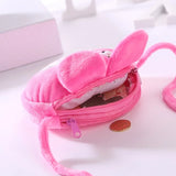 Frog Plush Coin Purse Bag Cartoon Women Wallet for Kids