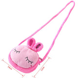 Frog Plush Coin Purse Bag Cartoon Women Wallet for Kids
