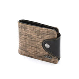 Fast leather wallet for men