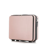 Front Open Luggage Compartment Portable Cosmetic Case 16 Inch Password Box Mini