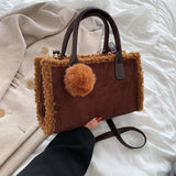 Frosted Bag Women Large Capacity Shoulder Handbag