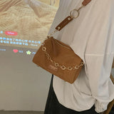Frosted Pillow Bag Female Autumn Chain Messenger Bag
