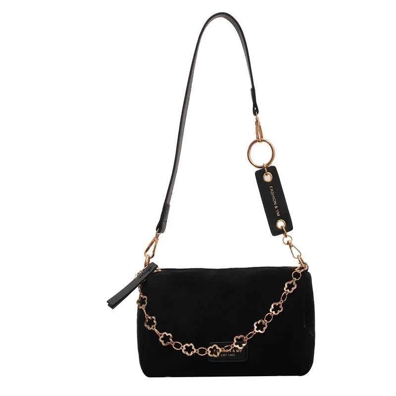 Frosted Pillow Bag Female Autumn Chain Messenger Bag