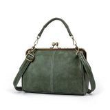 Frosted Pu Leather Women's Messenger Bag