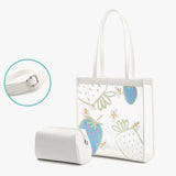 Women's Fruit Jelly Shoulder Handbag Transparent Crossbody Bag KL962