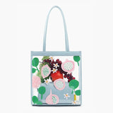 Women's Fruit Jelly Shoulder Handbag Transparent Crossbody Bag KL962