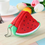 Fruit Plush Coin Purse for Girls, Kids Wallet