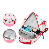 Fruit Print Backpack Lightweight Waterproof Shoulder Bags