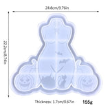 Fruit Wine Cup Tray Mold Halloween Woman Silicone Epoxy Resin