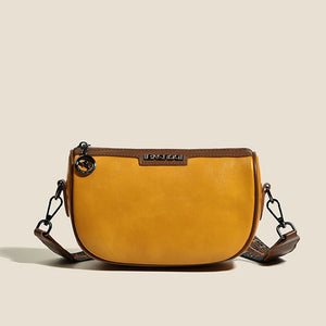 Fashion Hobos Women Shoulder Bags Brown PU Crossbody Bag Handbags for Women