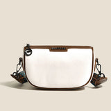 Fashion Hobos Women Shoulder Bags Brown PU Crossbody Bag Handbags for Women