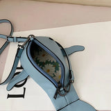 Leather Whale Women Shoulder Bag Purses and Handbags Crossbody Bag