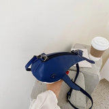 Leather Whale Women Shoulder Bag Purses and Handbags Crossbody Bag