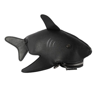 Shark Crossbody Shoulder Bag Casual Women's Clutch Bag Mini Messenger Bag
