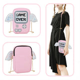 Fun Game Shape Crossbody Bag Purses and Handbags for Women