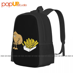 Fun Kartoffel Pommes 4 Heroes Backpack Large Capacity Eco Friendly