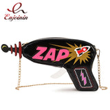 Laser Gun Style Girl's Clutch Crossbody Bag
