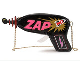 Laser Gun Style Girl's Clutch Crossbody Bag