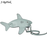 Personality Shark PU Leather Shoulder Bag Tote Mini Messenger Clutch Purse